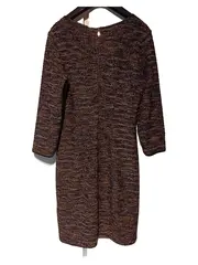 Vorschaubild 2 von Damen Festliches Kleid Gr. 34 Mehrfarbig Elegant Strukturmuster