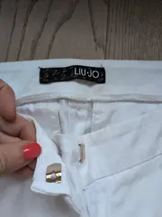 Vorschaubild 4 von Damen Business Stoffhose Weiß Gr. 42 Elegant