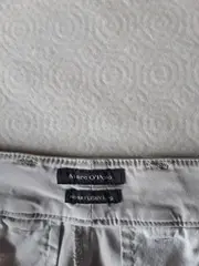 Vorschaubild 5 von Damen Stoffhose Chino Beige Gr. W26 L31 Baumwolle