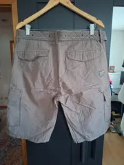 Vorschaubild 2 von Herren Cargo Shorts Gr. 33 Braun Casual
