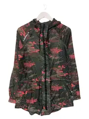 Vorschaubild 1 von Damen Trainingsjacke XS 34 Camouflage Mehrfarbig Kapuze Sport Outdoor