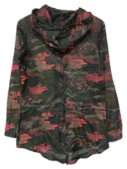 Vorschaubild 2 von Damen Trainingsjacke XS 34 Camouflage Mehrfarbig Kapuze Sport Outdoor