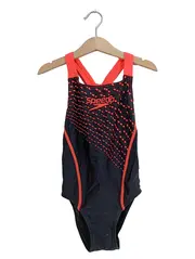 Vorschaubild 1 von Kinder Badeanzug Gr. 128 Schwarz Sportlich Schwimmanzug Mädchen