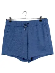Vorschaubild 1 von TCM Damen Sport Shorts Gr. 40/42 Blau Meliert Recycelt