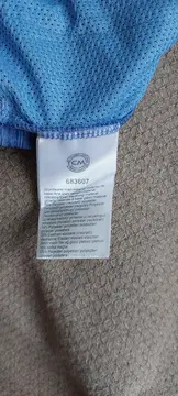 Vorschaubild 5 von TCM Damen Sport Shorts Gr. 40/42 Blau Meliert Recycelt