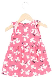 Vorschaubild 2 von Sommerkleid Baby Gr. 68 Rosa Blumen