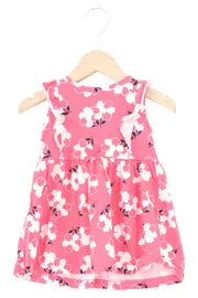 Vorschaubild 1 von Sommerkleid Baby Gr. 68 Rosa Blumen