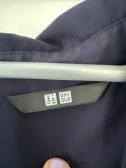 Vorschaubild 7 von Damen Hemdbluse Basic Langarm Blau Gr. 38/M Baumwolle
