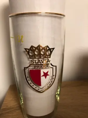 SK SLAVIA PRAHA Fan Becher