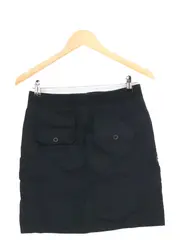 Vorschaubild 2 von Damen Wickelrock Gr. 32;XXS Schwarz Casual Basic Modern