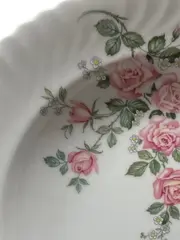 Vorschaubild 2 von KAISER Suppenteller Weiß Porzellan Rosenmuster Klassisch Teller