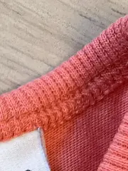 Vorschaubild 7 von Mädchen T-Shirt Gr. 86 Orange Tiermotive Rüschen Pailletten Baumwolle