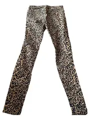 Vorschaubild 2 von Skinny Jeans Kinder Mädchen Gr. 158 Leo Leopard Animal Print