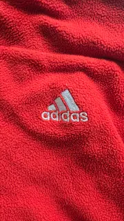 Vorschaubild 5 von Kinder Kapuzenpullover Jacke Rot Gr. 104 Sportlich Fleece