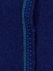 Vorschaubild 4 von Strickjacke Mädchen Gr. 110 Blau Charmant Blumenmuster