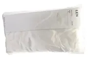 Vorschaubild 1 von Len Bettlaken 60x120 cm Weiß Baumwolle Baby Kinderbett Spannbettlaken