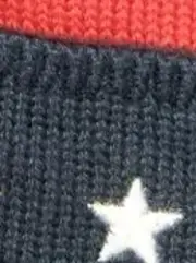 Vorschaubild 4 von Kinder Pullover Gr. 152 Blau Gestreift Sterne Baumwolle
