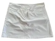 Vorschaubild 2 von Damen Sportrock Gr. 44 XXL Weiß Golf Tennis Rock