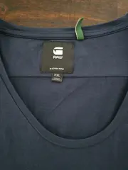 Vorschaubild 3 von Herren T-Shirt Blau Gr. 44/XS Casual Baumwolle