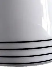 Vorschaubild 3 von Thomas Germany Porzellan Tasse weiß mit schwarzen Streifen minimalistisch