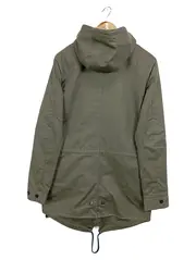 Vorschaubild 2 von Damen Leichte Jacke Parka Gr. 36/S Grün Casual Kapuze