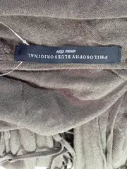 Vorschaubild 3 von Damen Blusenkleid XL Grün Bohemian Fransen