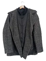 Vorschaubild 1 von Herren Steppjacke Grau Meliert Gr. 48/M Freizeit Modern