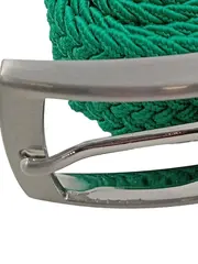 Vorschaubild 3 von Herren Gürtel Geflochten Elastisch Grün Gr. 85