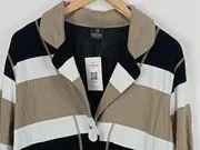 Vorschaubild 4 von Damen Blazer gestreift Mehrfarbig Gr. 44/XXL
