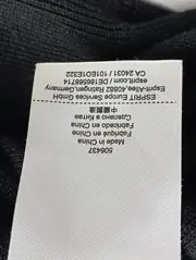 Vorschaubild 5 von Strickkleid Damen Gr. 34/XS Schwarz Klassisch Elegant Midi