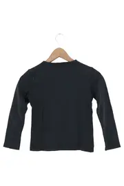 Vorschaubild 2 von Kinder Langarmshirt Gr. 134 Blau Basic Casual