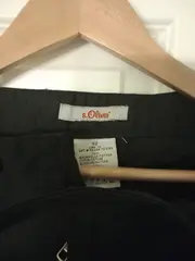 Vorschaubild 2 von Herren Cargohose Schwarz Größe 32 W32 Cargo Hose Casual