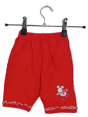 Vorschaubild 1 von Baby Mädchen Shorts Gr. 62 rot Maus Stickerei Baumwolle