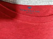 Vorschaubild 4 von Herren T-Shirt Rot Gr. L Kurzarm Baumwolle Schriftzug