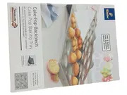 Vorschaubild 1 von Cake-Pop-Backblech Antihaftbeschichtung 12 Cake-Pops Silber Metall