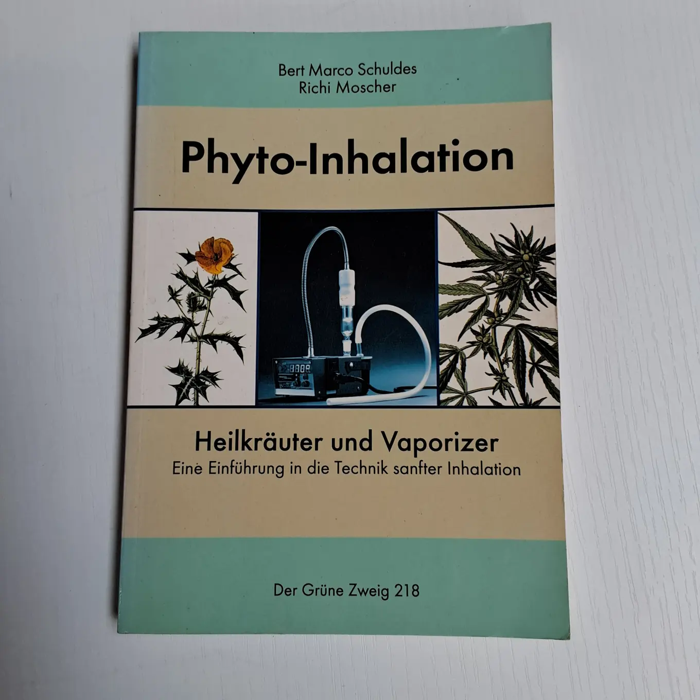 Bert Marco Schuldes Heilkräuter Vaporizer Sanfte Inhalation Ratgeber Buch