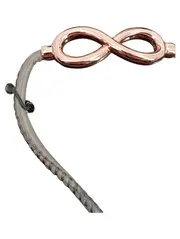 Vorschaubild 2 von Damen Armband Infinity Roségold Messing verstellbar Elegant