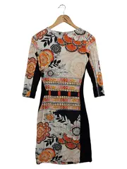 Vorschaubild 2 von Damen Freizeitkleid 38/M Mehrfarbig Florales Muster Bohemian