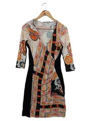 Vorschaubild 1 von Damen Freizeitkleid 38/M Mehrfarbig Florales Muster Bohemian