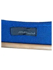 Vorschaubild 2 von Strickkleid Damen Blau One Size Casual Midikleid