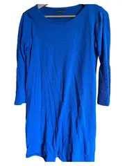 Vorschaubild 1 von Strickkleid Damen Blau One Size Casual Midikleid