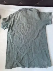 Vorschaubild 2 von Polo Shirt Herren Grün Gr. 50/L Baumwolle Casual