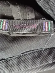 Vorschaubild 3 von Damen Cordjacke Schwarz Gr. 40 Casual Jacke Baumwolle