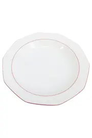 Vorschaubild 1 von Frühstücksteller Weiß Porzellan Elegant Klassisch Minimalistisch