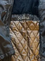 Vorschaubild 6 von Scalina Damen Winterjacke Oliv Gr. M Parka Outdoor Herbst/Winter