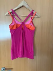 Vorschaubild 2 von Damen Racerback Tanktop Sport BH Pink Gr. S Polyester Ärmellos
