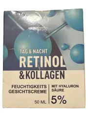 Vorschaubild 1 von Retinol Kollagen Hyaluron Gesichtscreme Tag & Nacht 50ml