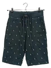 Vorschaubild 1 von Herren Shorts Pony-Print Grün Größe M Sleepwear