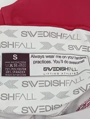 Vorschaubild 2 von Sport Shorts Damen Gr. 36/S Rot Sportlich Fitness Training