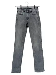 Vorschaubild 1 von Damen Jeans Hose Slim Fit Grau Gr. 27 Casual